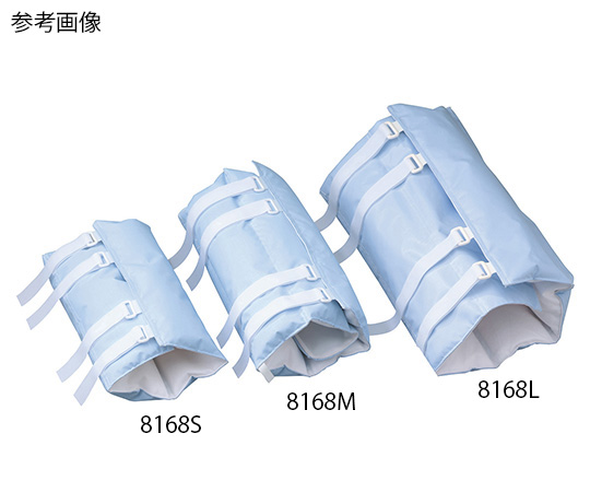 8-8502-16 抜管抜針予防用シーネ(ソフトシーネ) M 8168M(2個) メディカルプロジェクト 印刷