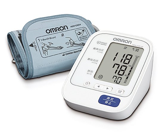 【受注停止】8-9376-21 電子血圧計本体セット HEM-7130-HP オムロン 印刷