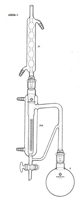 EDB水蒸気蒸留抽出装置 AB25A-1型 20mL