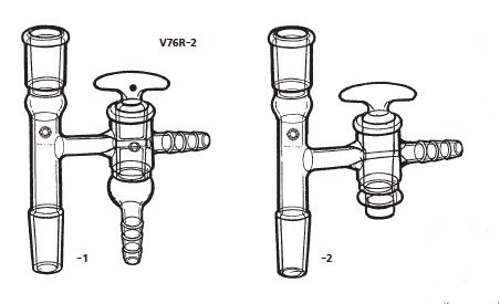 アダプター 二方コック付 V76R-2型 19/38