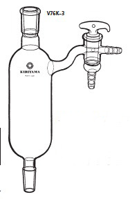 シュレンクチューブ V76K-3型 25mL 19/38 19/38