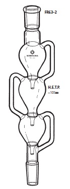 ノルトンオッテン分留管 FR63-2型 19/38 19/38