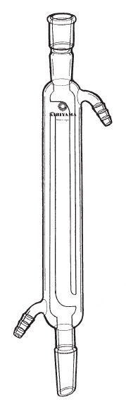 英式冷却器 C40-4型 300mm 19/38 19/38