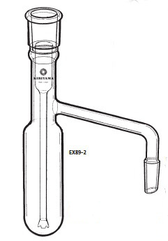 液体抽出器用 附属抽出ロート EX89-2型 29/42 19/38