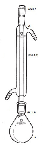 還流装置 AB43-2型 100mL 15/25