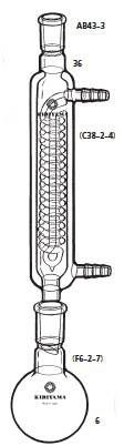 還流装置 AB43-3型 100mL 19/38