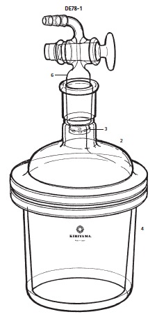 検体乾燥器 ミニケーター DE78-1型 褐色 29/42
