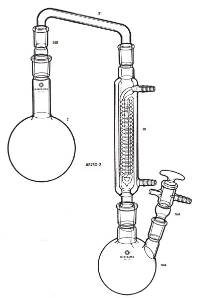 減圧蒸留装置 AB25G-2型 1L
