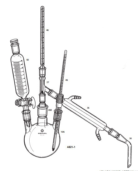 蒸留装置 AB21-1型 2L