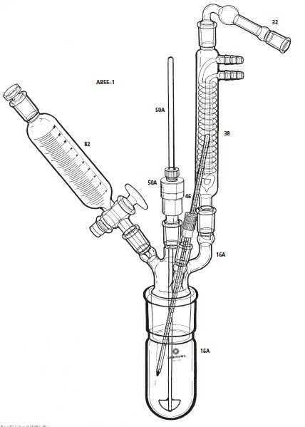 反応装置 微量用 AB55-1型 100mL
