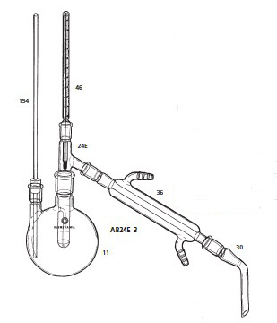 微量水蒸気蒸留装置 AB24E-3型 10mL