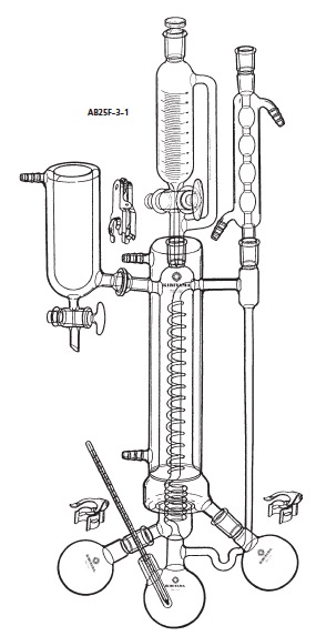 分子蒸留装置 AB25F-3型 100mL