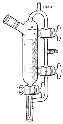 分留受器 FR67-3型 100mL 15/25