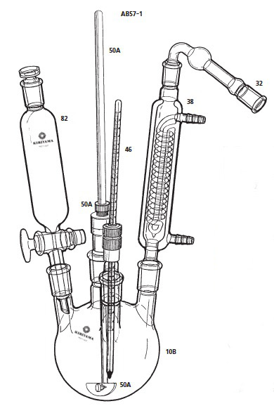 無水反応装置 AB57-1型 500mL