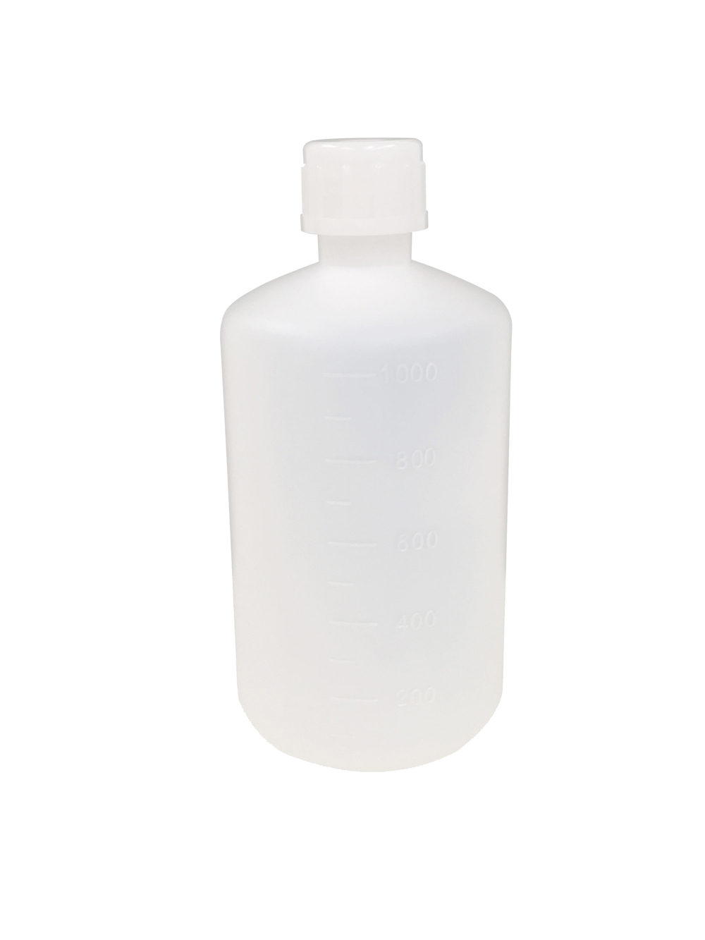 101-5820702 PE細口瓶 白 1L コクゴ(KOKUGO) 印刷