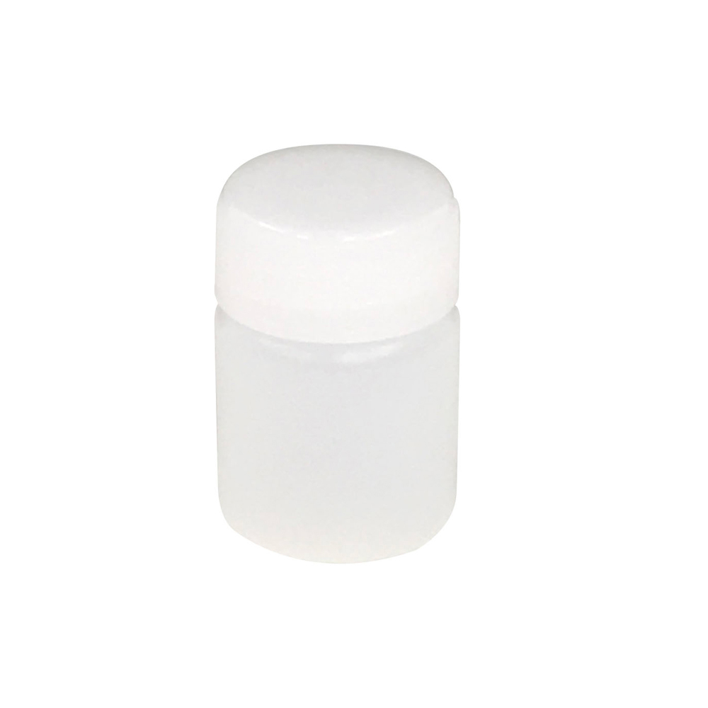 101-5841202 PE広口瓶 白 20mL コクゴ（KOKUGO）
