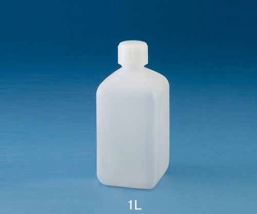 10-2904-55 細口角型規格瓶1L 102904 ニッコー・ハンセン 印刷