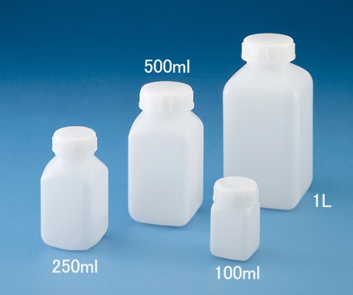 標準規格瓶 角型広口(ナチュラル) 250ml 1030-02