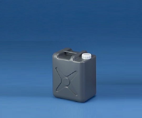10-4501-55 平角缶(1ヶロ) 5L グレー ニッコー・ハンセン 印刷