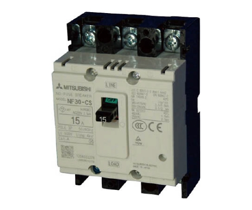 ノーヒューズ遮断器 NF-Cシリーズ(経済品) NF30-CS 3P 15A WW