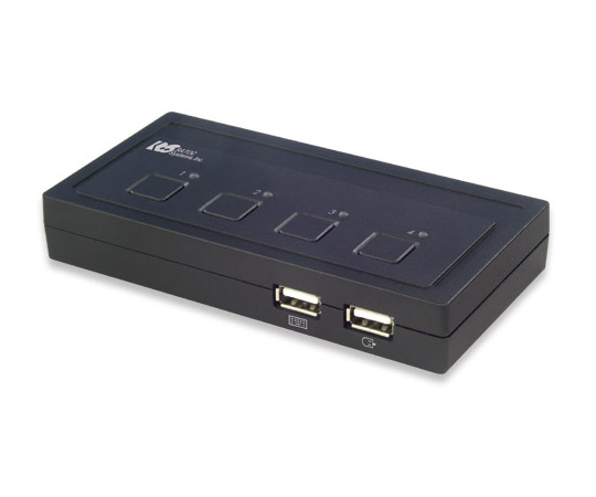 USB接続 ケーブル一体型 4台用 REX-430U
