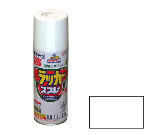 アスペンラッカースプレー 420mL (透明 (クリヤ))