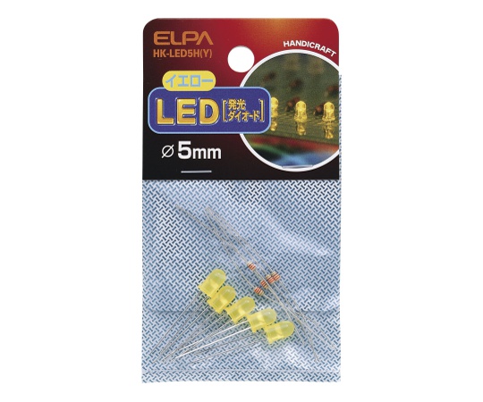 LED 5mm 黄 HK-LED5H(Y)