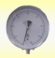 No.759-0-400kPa(成績書・トレーサビリティ校正証明書付) 原油および燃料油 蒸気圧試験用圧力計(リード法) 0-400kPa(成績書・トレーサビリティ校正証明書付) 吉田科学器械