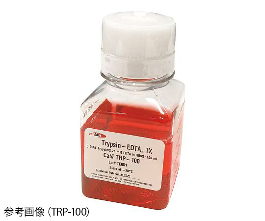 【受注停止】89-7415-61 細胞培養試薬(Zen Bio) トリプシンEDTA溶液 TRP-100 Zen Bio 印刷